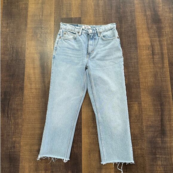 RE/DONE Originals 70s Straight Jeans Size 26 - Picture 1 of 8